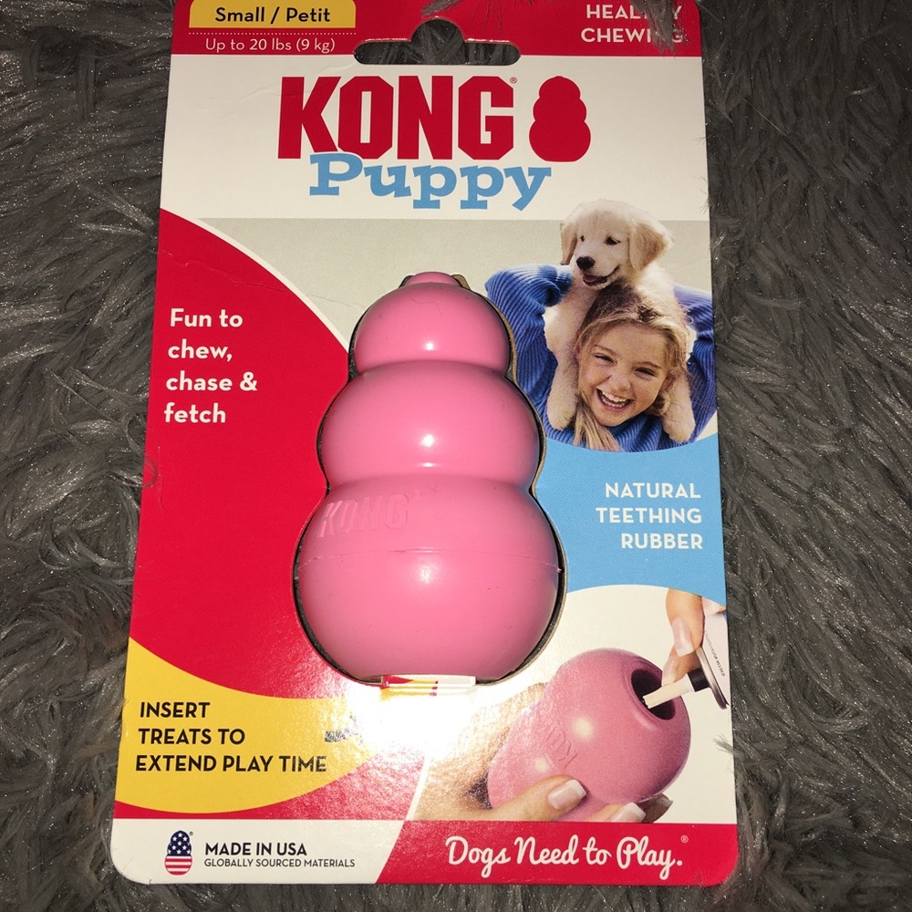 Kong puppy small - Pink